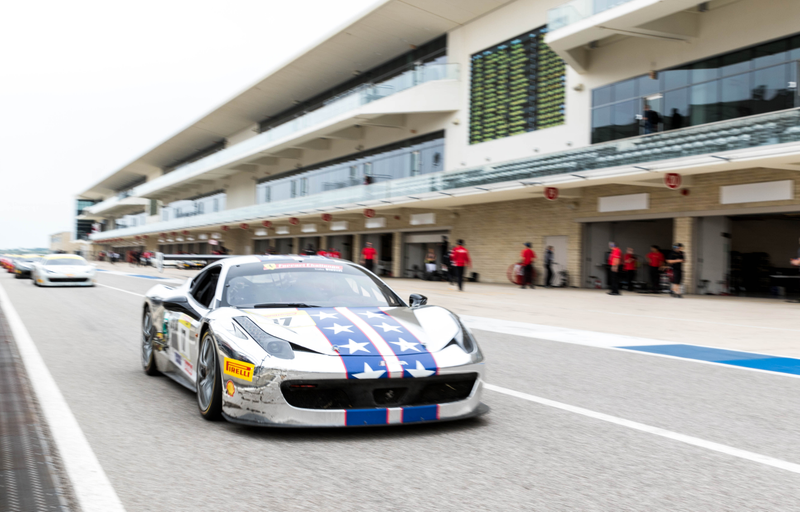 Illustration for article titled The Most Gorgeous Ferraris Around Came Out For Austin's Ferrari Challenge Race